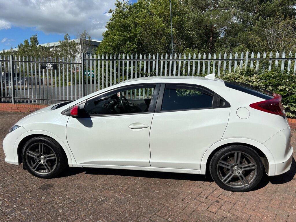Honda Civic 1.8 I-vtec Ti Euro 5 Ss White #5