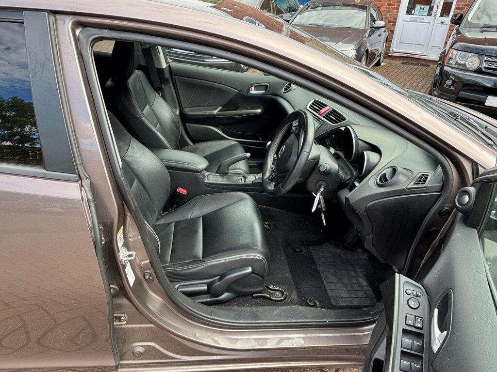 Honda Civic 1.8 I-vtec Sr Euro 5 Ss Brown #6