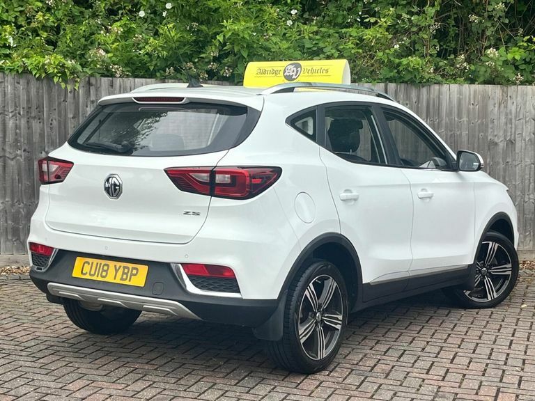 MG ZS 1.5 Vti-tech Exclusive Euro 6 Ss CU18YBP White #4
