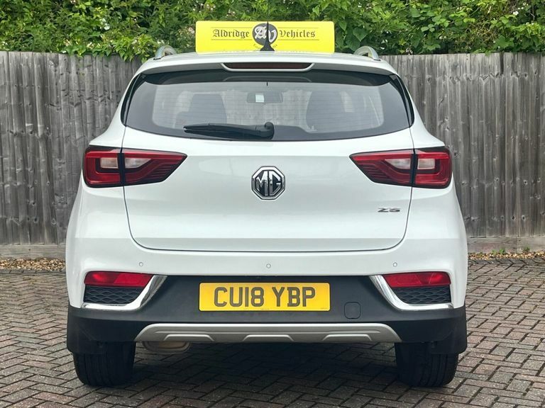 MG ZS 1.5 Vti-tech Exclusive Euro 6 Ss CU18YBP White #6