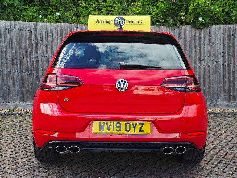 Volkswagen Golf 2.0 Tsi R Dsg 4Motion Euro 6 Ss WV19OYZ Red #6
