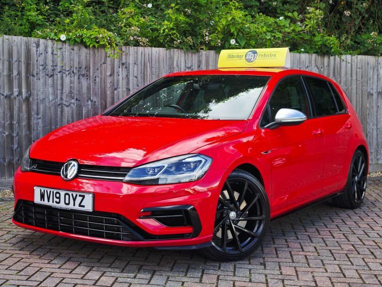 Volkswagen Golf 2.0 Tsi R Dsg 4Motion Euro 6 Ss WV19OYZ Red #3