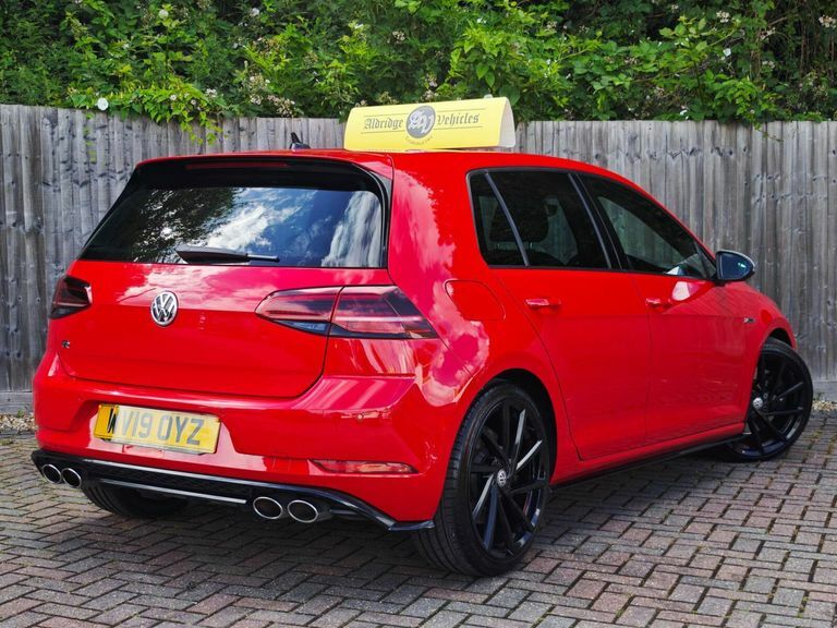 Volkswagen Golf 2.0 Tsi R Dsg 4Motion Euro 6 Ss WV19OYZ Red #4