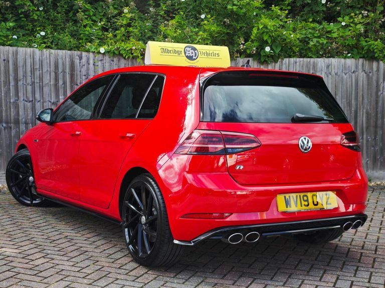 Volkswagen Golf 2.0 Tsi R Dsg 4Motion Euro 6 Ss WV19OYZ Red #2
