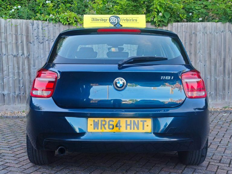 BMW 1 Series 1.6 118I Sport Euro 6 Ss Blue #6