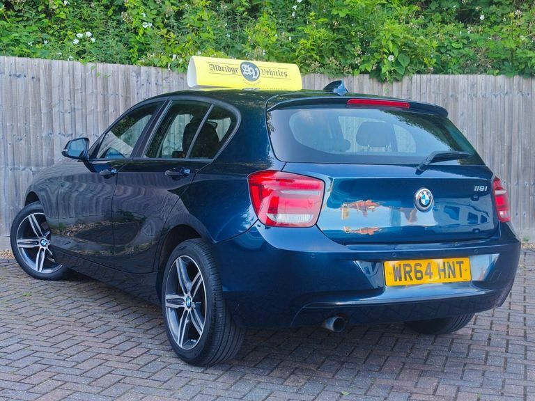 BMW 1 Series 1.6 118I Sport Euro 6 Ss Blue #2