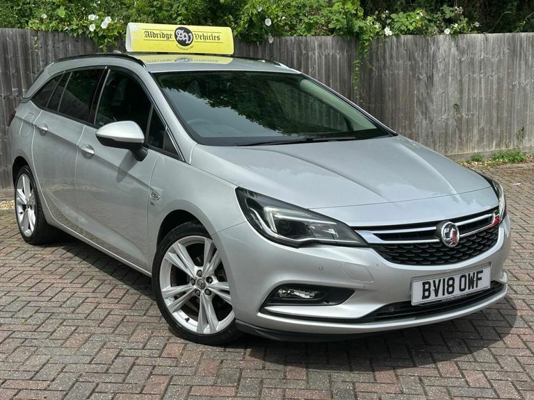 Vauxhall Astra 1.4I Turbo Sri Nav Sports Tourer Euro 6 Silver