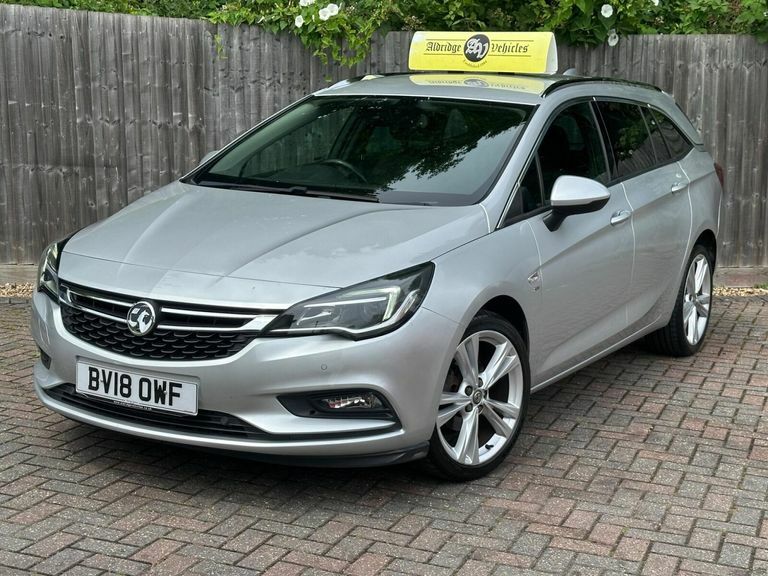 Vauxhall Astra 1.4I Turbo Sri Nav Sports Tourer Euro 6 Silver #2