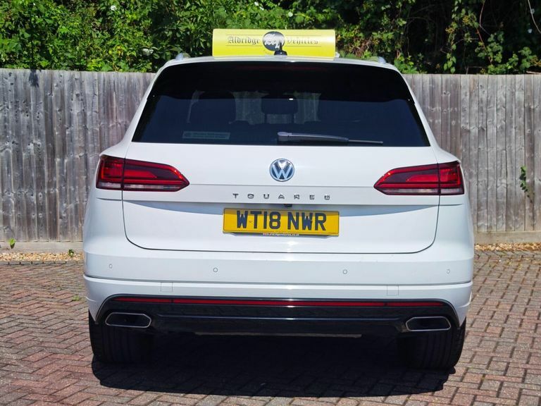 Volkswagen Touareg 3.0 Tdi V6 R-line Tiptronic 4Motion Euro 6 Ss 5 White #6