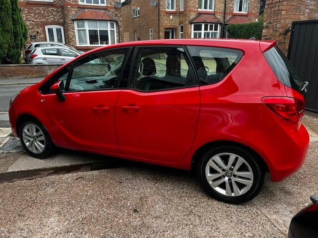 Vauxhall Meriva 1.4I Life Euro 6 PF15ZCT Red #3