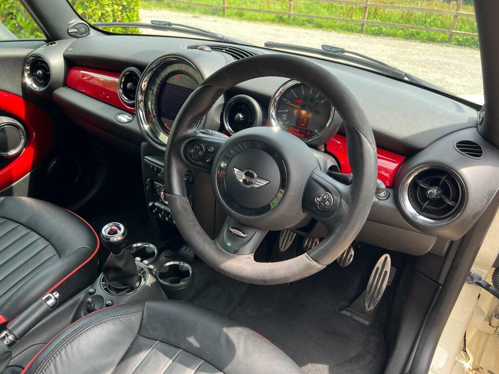 Mini Hatch 1.6 John Cooper Works Euro 5 S S White #5