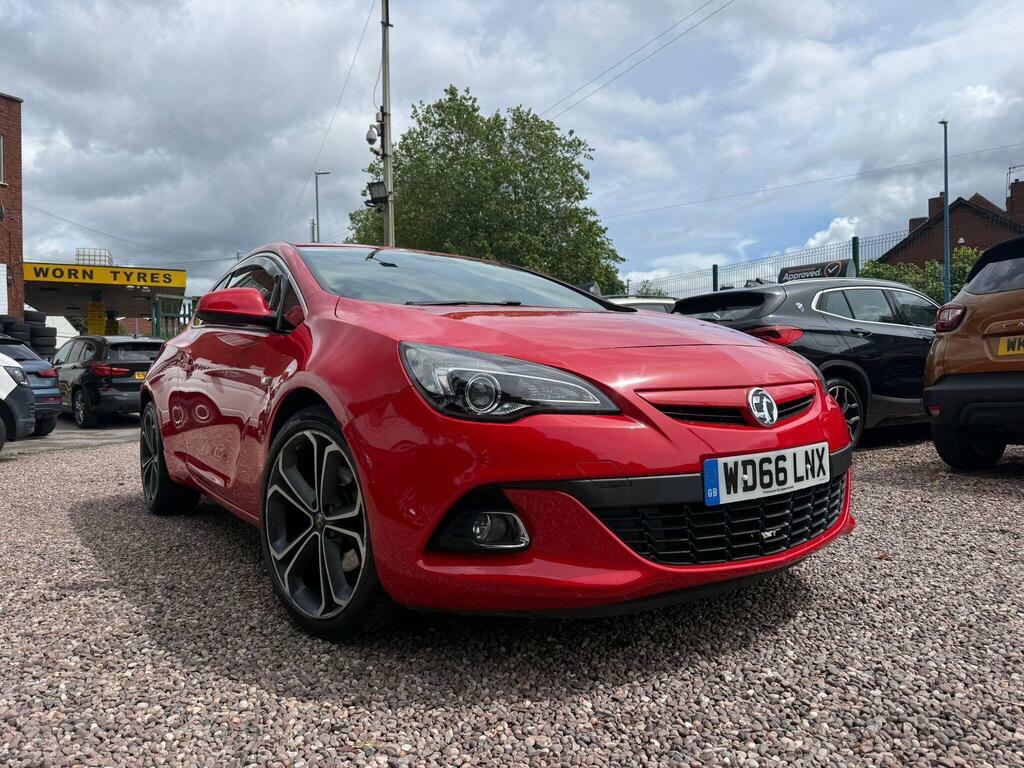 Vauxhall Astra GTC 1.4I Turbo Limited Edition Euro 6 Red
