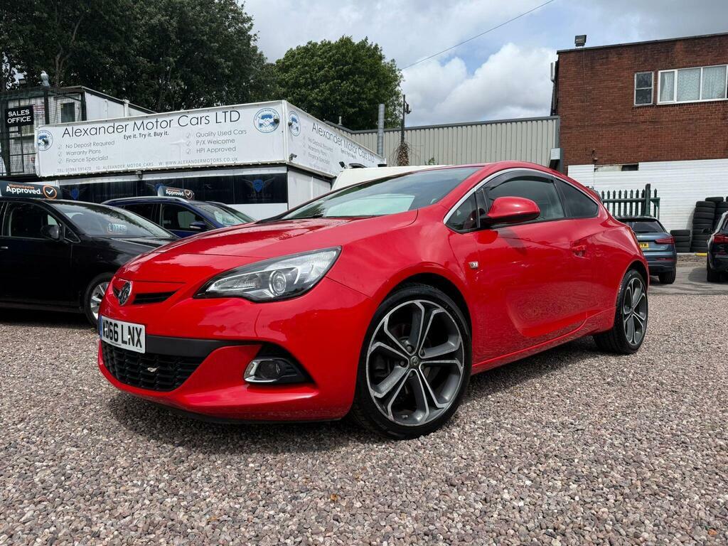 Vauxhall Astra GTC 1.4I Turbo Limited Edition Euro 6 Red #2