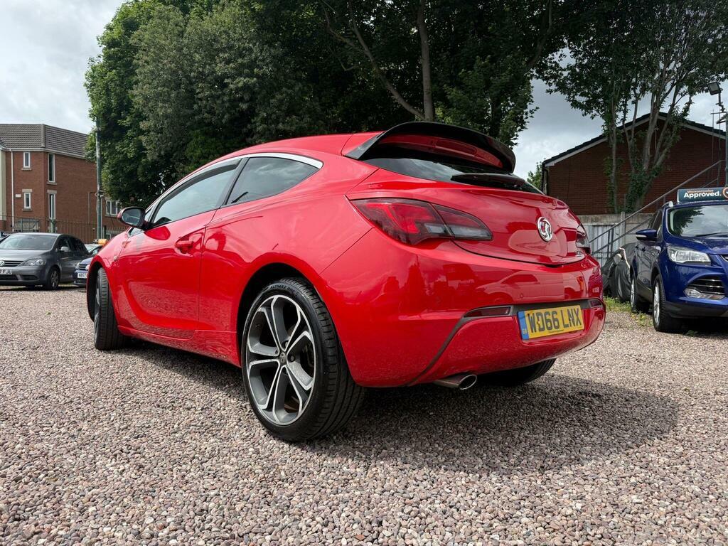 Vauxhall Astra GTC 1.4I Turbo Limited Edition Euro 6 Red #3