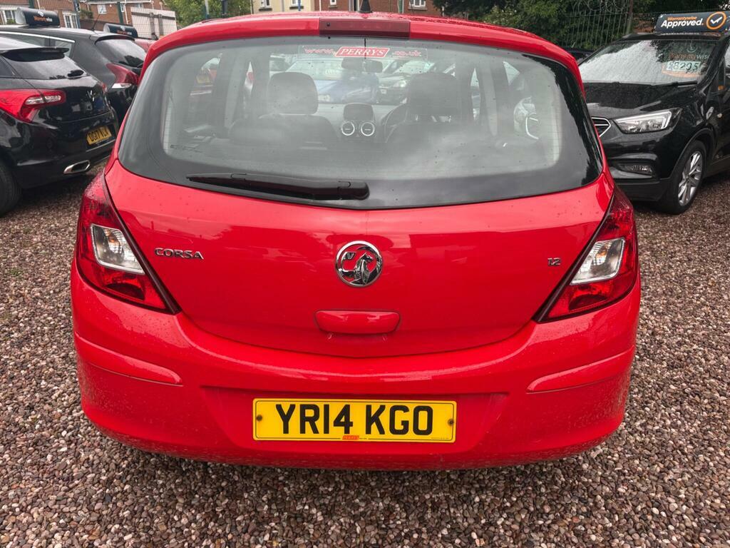 Vauxhall Corsa 1.2 16V Excite Euro 5 YR14KGO Red #4