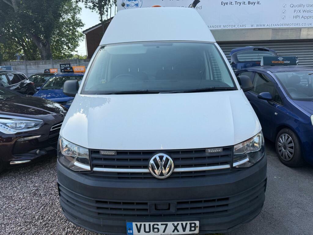 Volkswagen Transporter 2.0 Tdi T32 Bluemotion Tech Startline Fwd Lwb Euro VU67XVB White #2