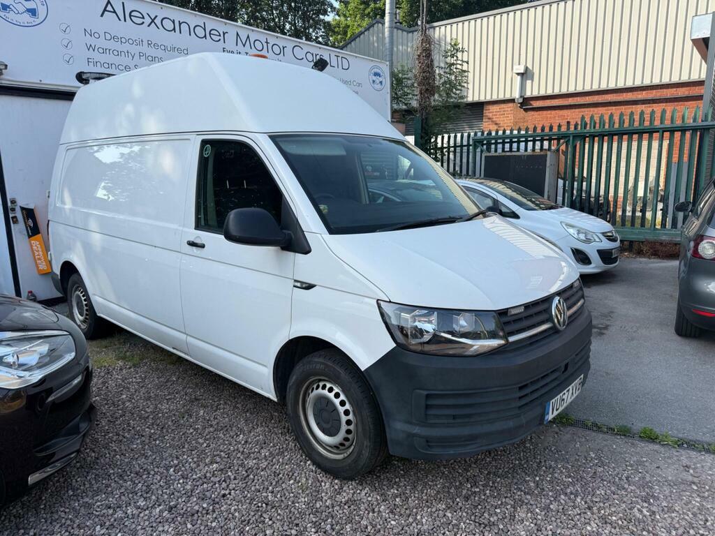 Volkswagen Transporter 2.0 Tdi T32 Bluemotion Tech Startline Fwd Lwb Euro VU67XVB White #3