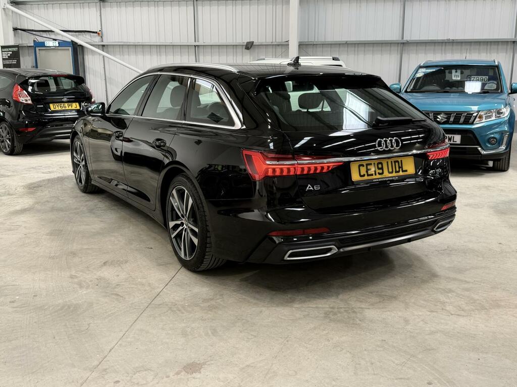 Audi A6 Avant 2.0 Tdi 40 S Line Estate S Tronic Euro DY66PFJ Black #5