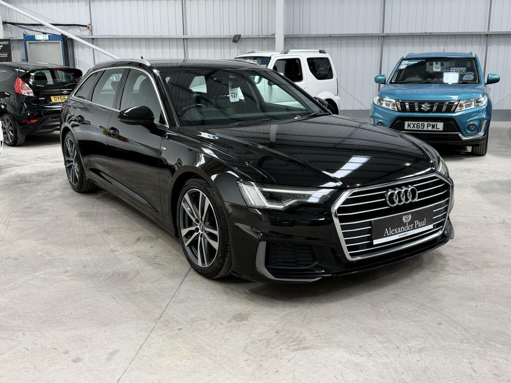 Audi A6 Avant 2.0 Tdi 40 S Line Estate S Tronic Euro Black