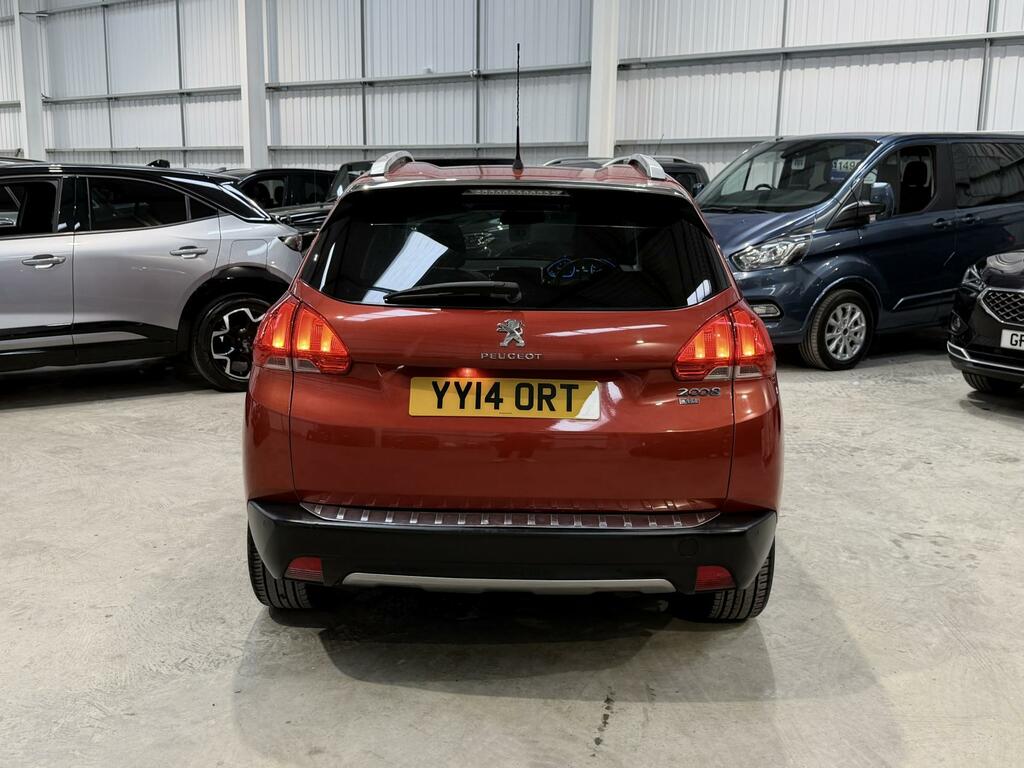 Peugeot 2008 1.6 E-hdi Feline Suv Euro 5 Ss YY14ORT Red #4