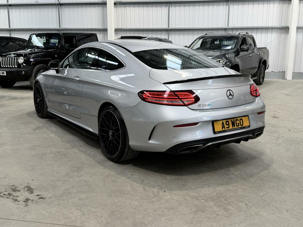 Mercedes-Benz C Class Amg Line Silver #4