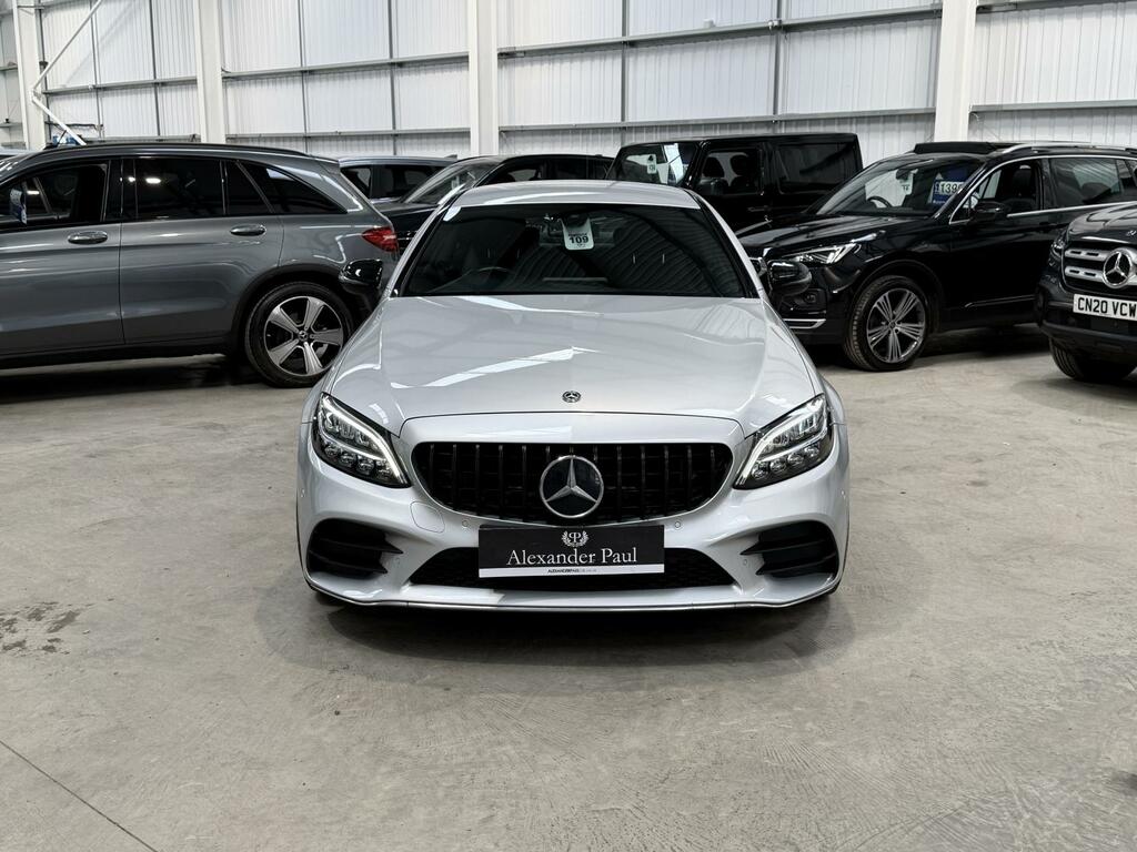 Mercedes-Benz C Class Amg Line Silver #2