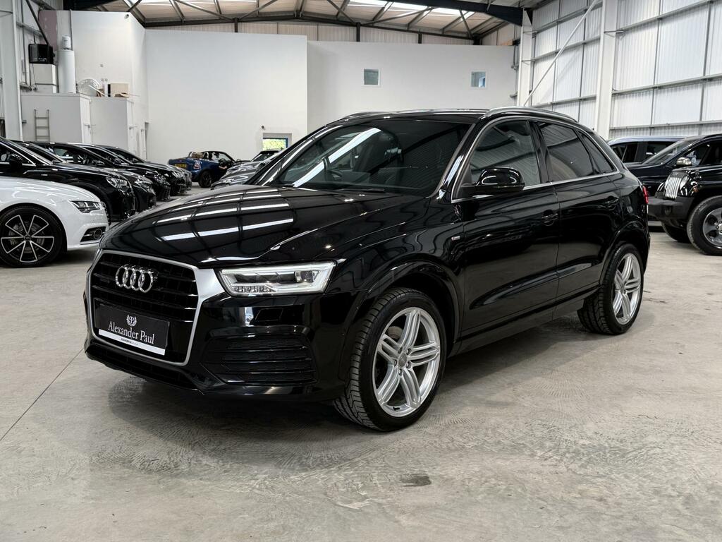 Audi Q3 2.0 Tfsi S Line Plus Suv S Tronic Quatt Black #3