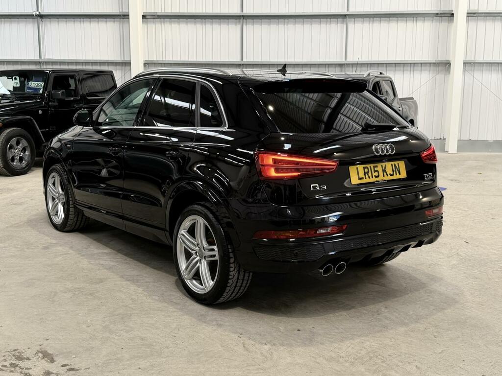 Audi Q3 2.0 Tfsi S Line Plus Suv S Tronic Quatt Black #5