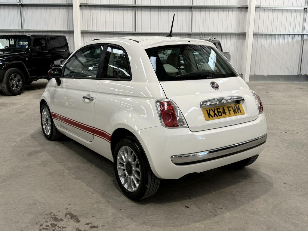 Fiat 500 Cult White #4