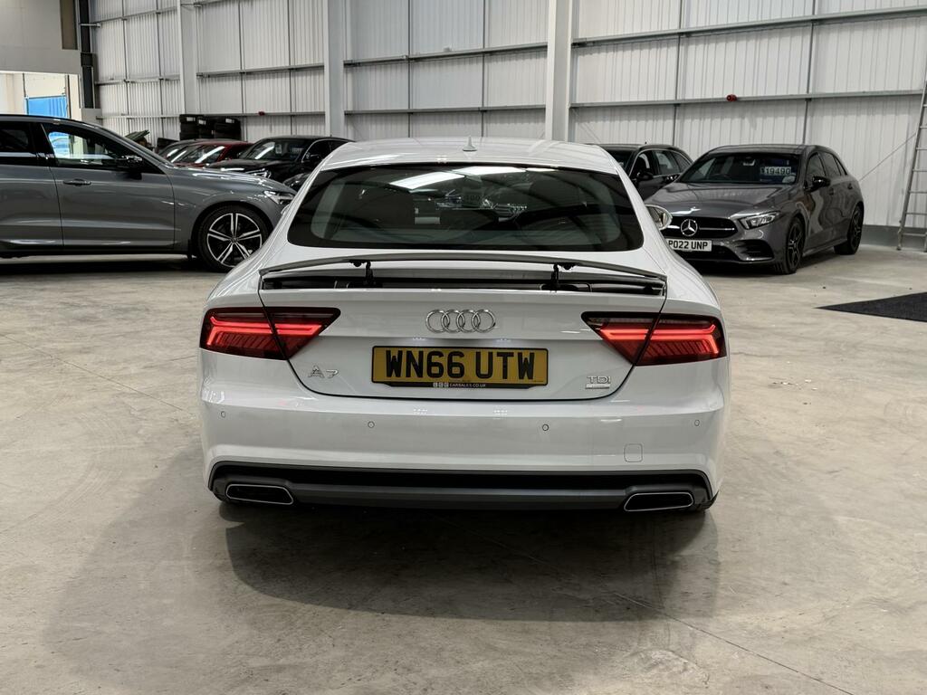 Audi A7 3.0 Tdi V6 Ultra S Line Sportback S Tro White #5