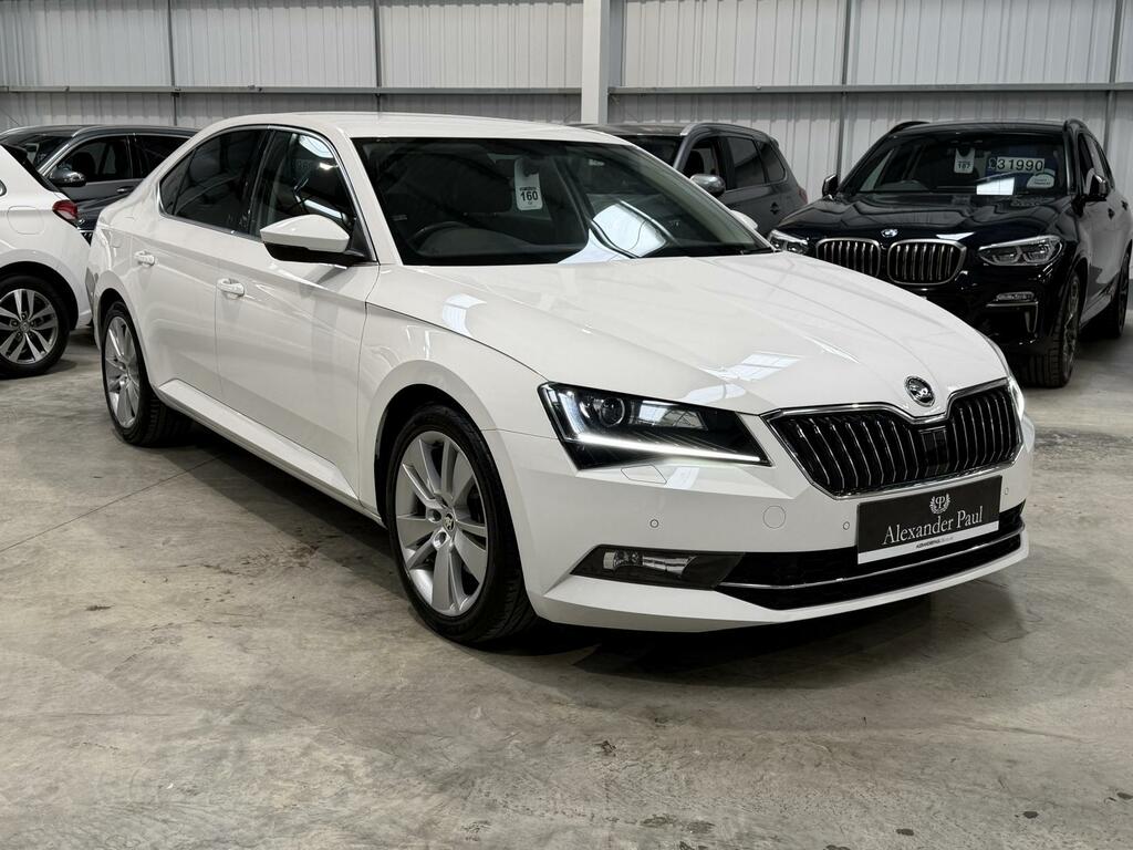 Skoda Superb Se L Executive White