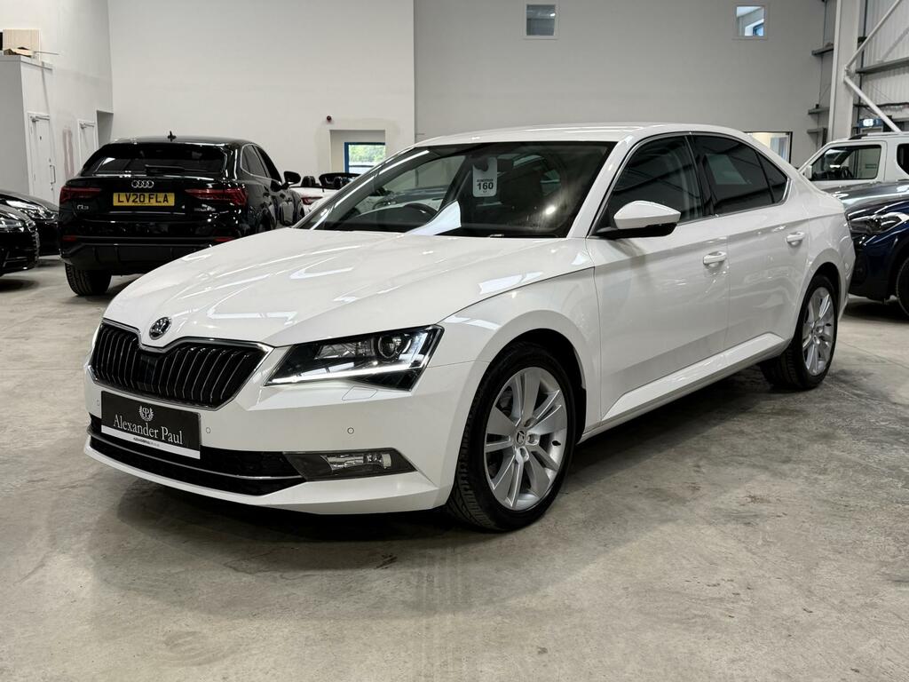 Skoda Superb Se L Executive White #3
