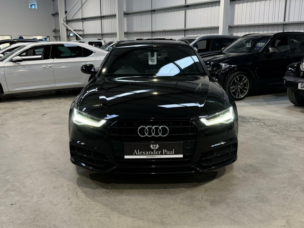 Audi A6 Avant Black Edition Black #2