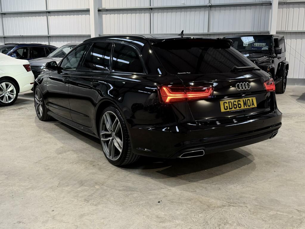 Audi A6 Avant Black Edition Black #4