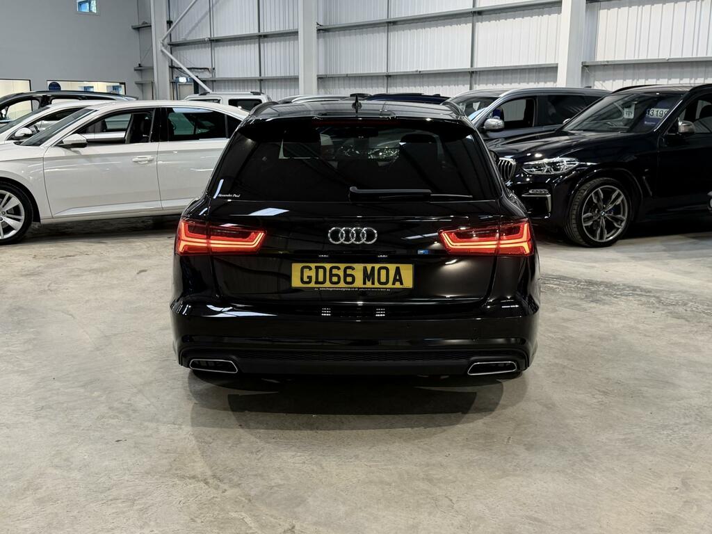 Audi A6 Avant Black Edition Black #5