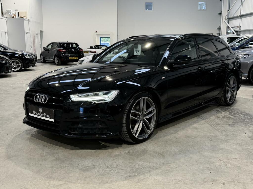 Audi A6 Avant Black Edition Black #3