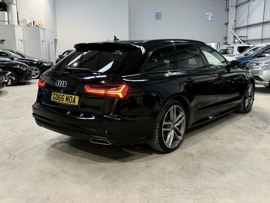 Audi A6 Avant Black Edition Black #6