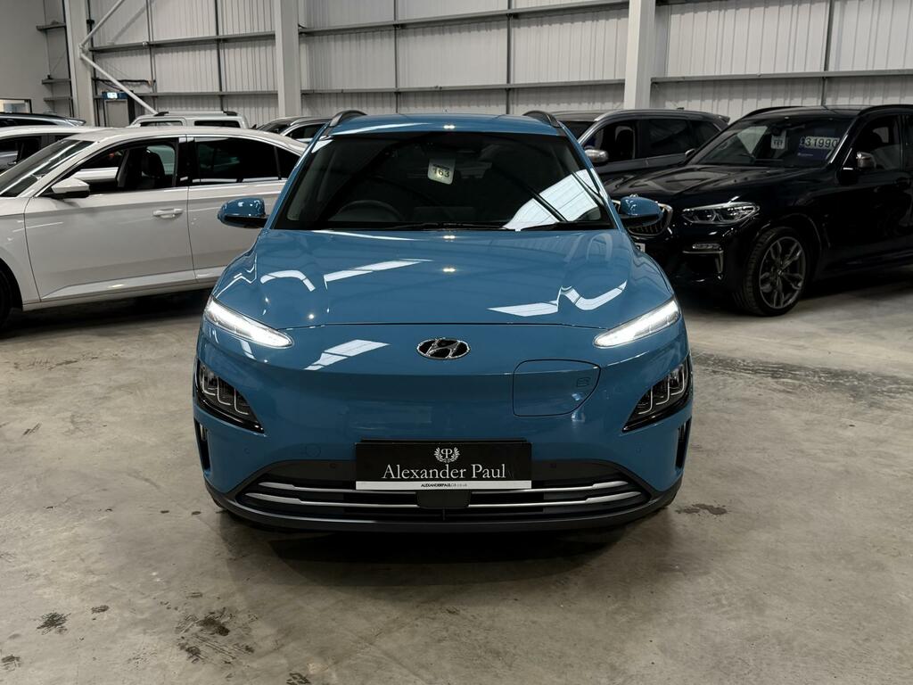 Hyundai Kona 39Kwh Premium Suv 10.5Kw Charge PK23NJE Blue #2