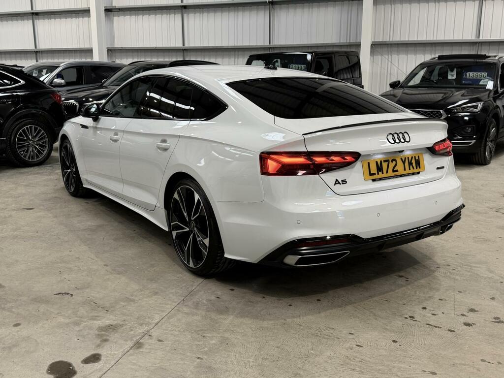Audi A5 Black Edition White #5
