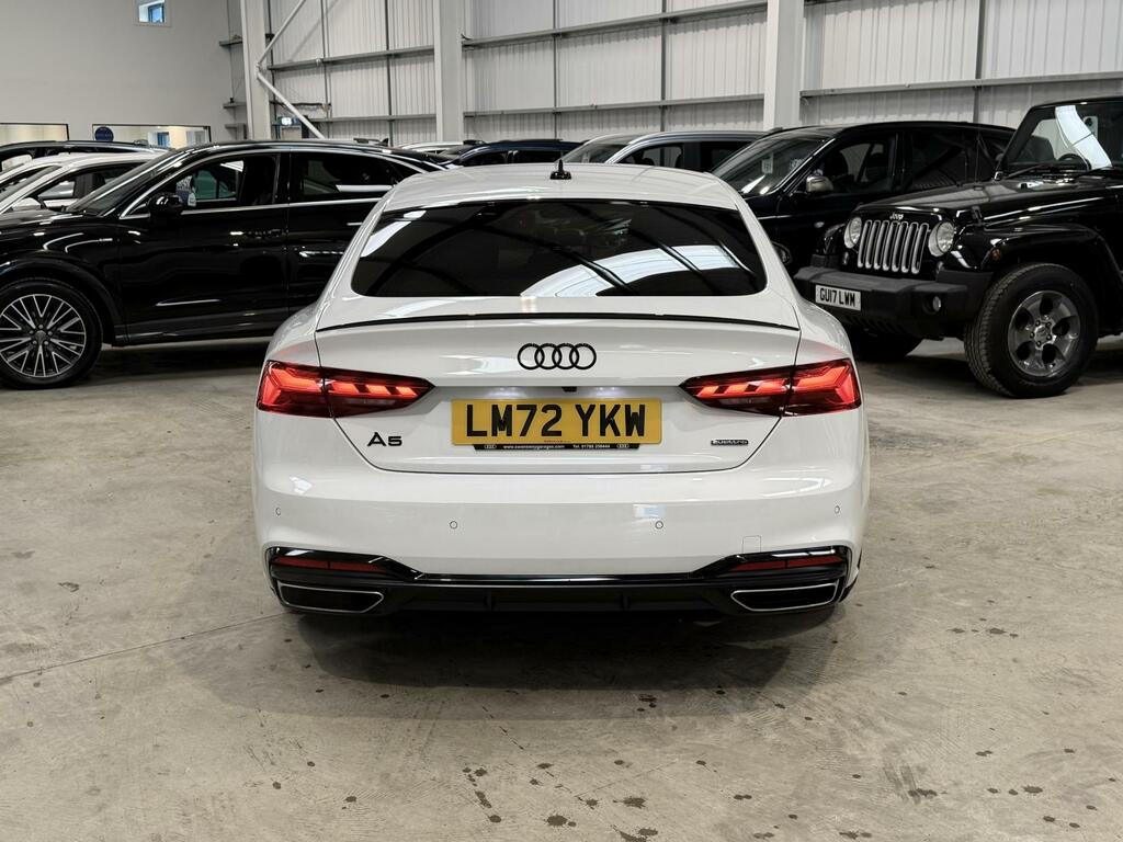 Audi A5 Black Edition White #6