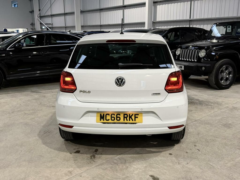 Volkswagen Polo 1.0 Bluemotion Tech Match Hatchback Man MC66RKF White #6