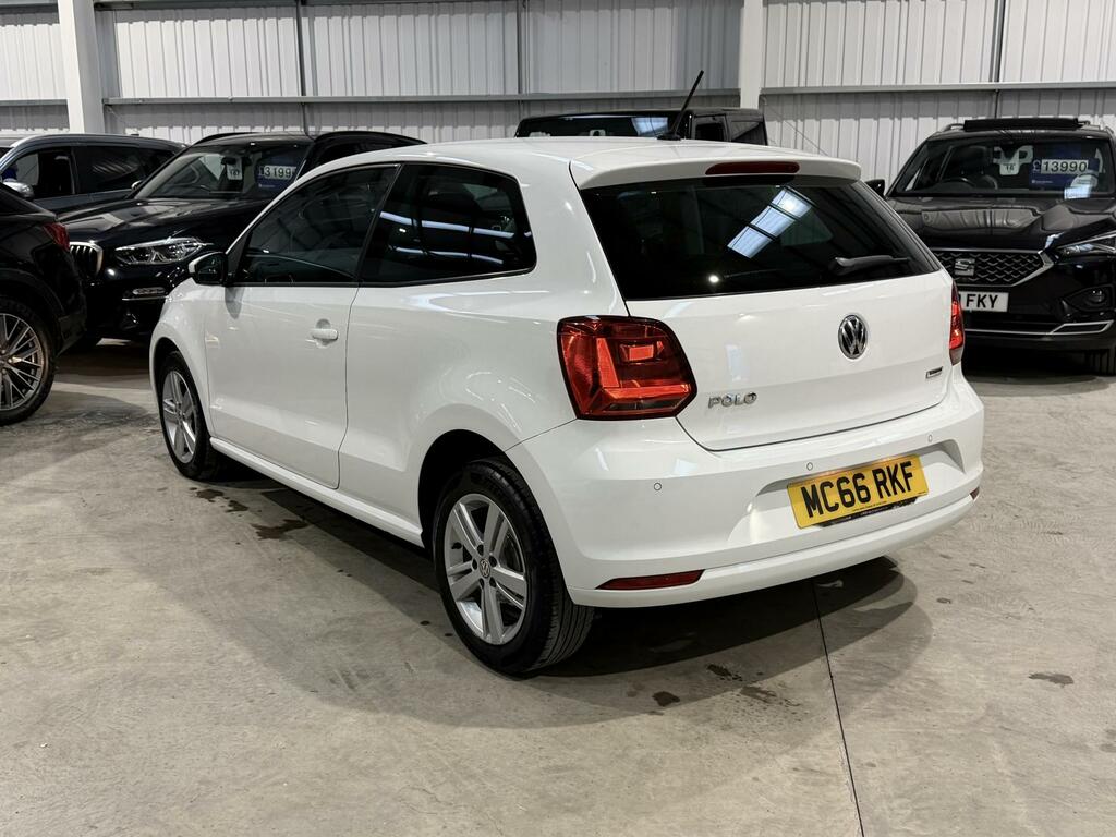 Volkswagen Polo 1.0 Bluemotion Tech Match Hatchback Man MC66RKF White #5