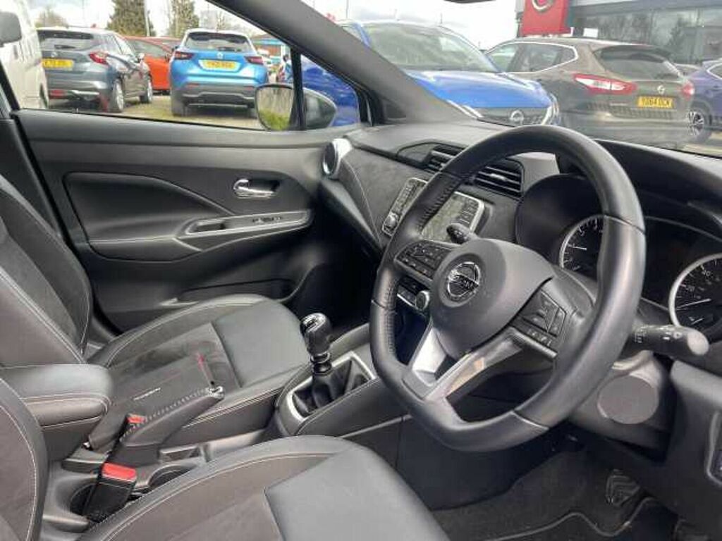 Nissan Micra 1.0 Dig-t N-sport Hatchback Euro White #5