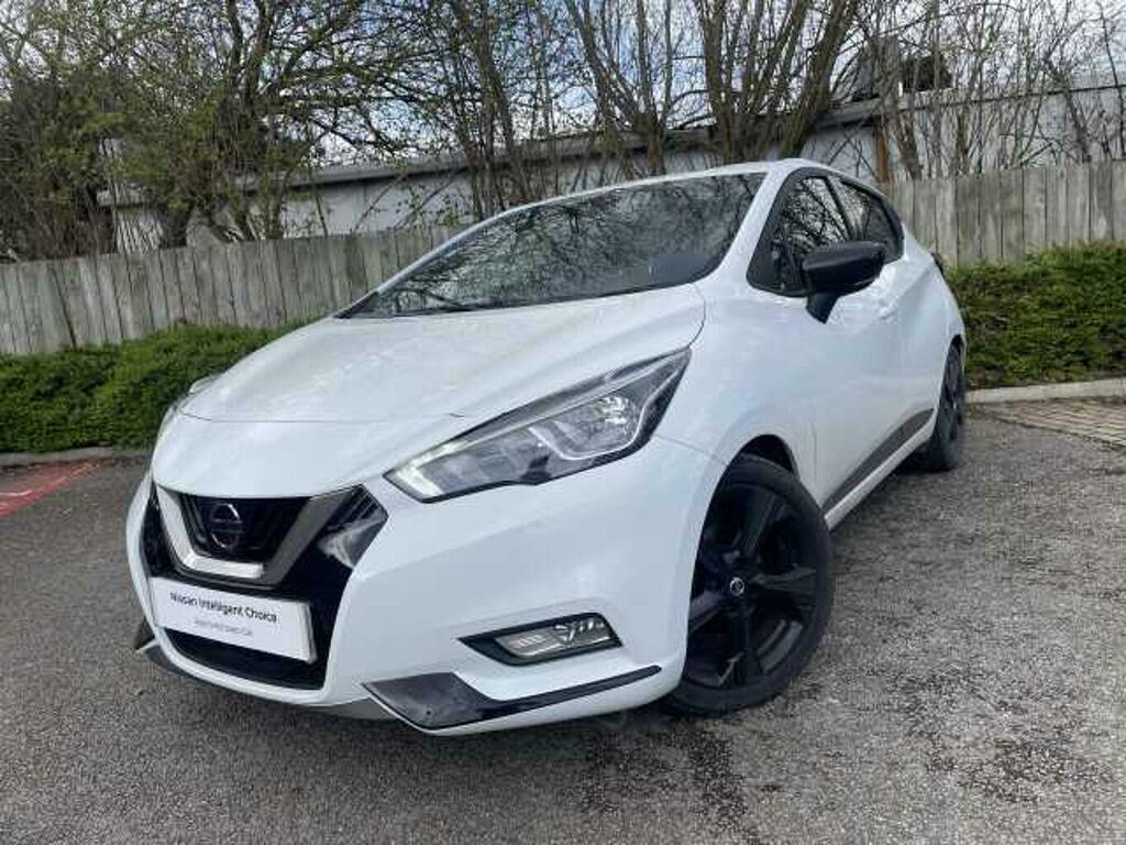 Nissan Micra 1.0 Dig-t N-sport Hatchback Euro White #3