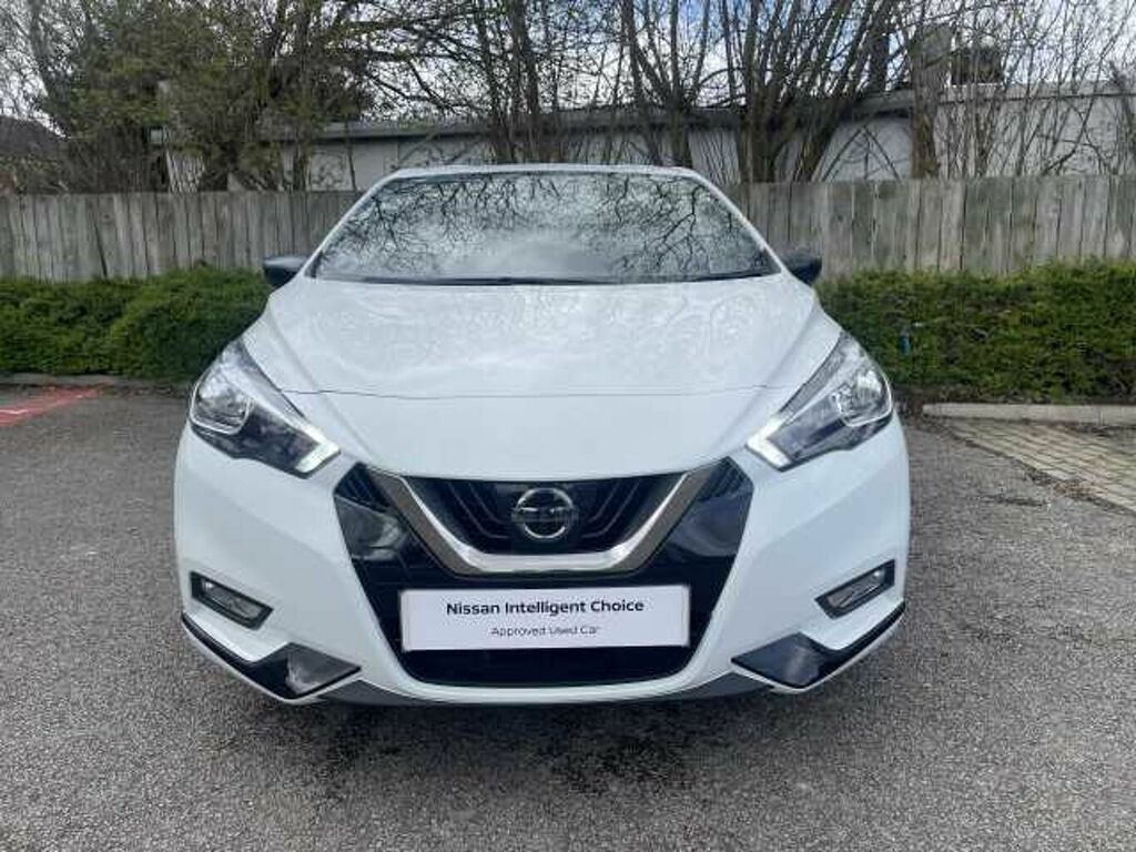 Nissan Micra 1.0 Dig-t N-sport Hatchback Euro White #2