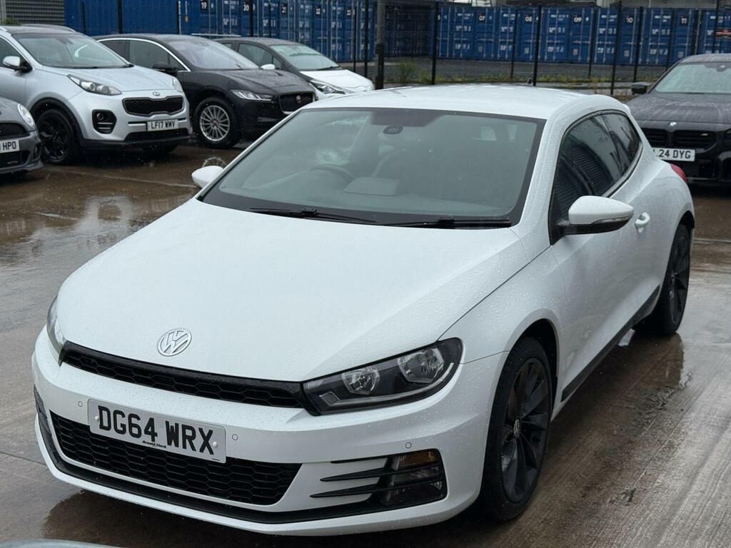 Volkswagen Scirocco 2.0 Tdi Bluemotion Tech Gt Euro 6 Ss 2014 White #3