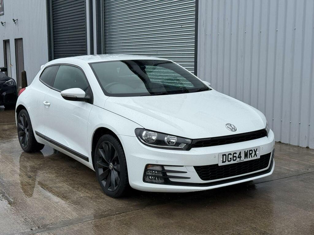 Volkswagen Scirocco 2.0 Tdi Bluemotion Tech Gt Euro 6 Ss 2014 White