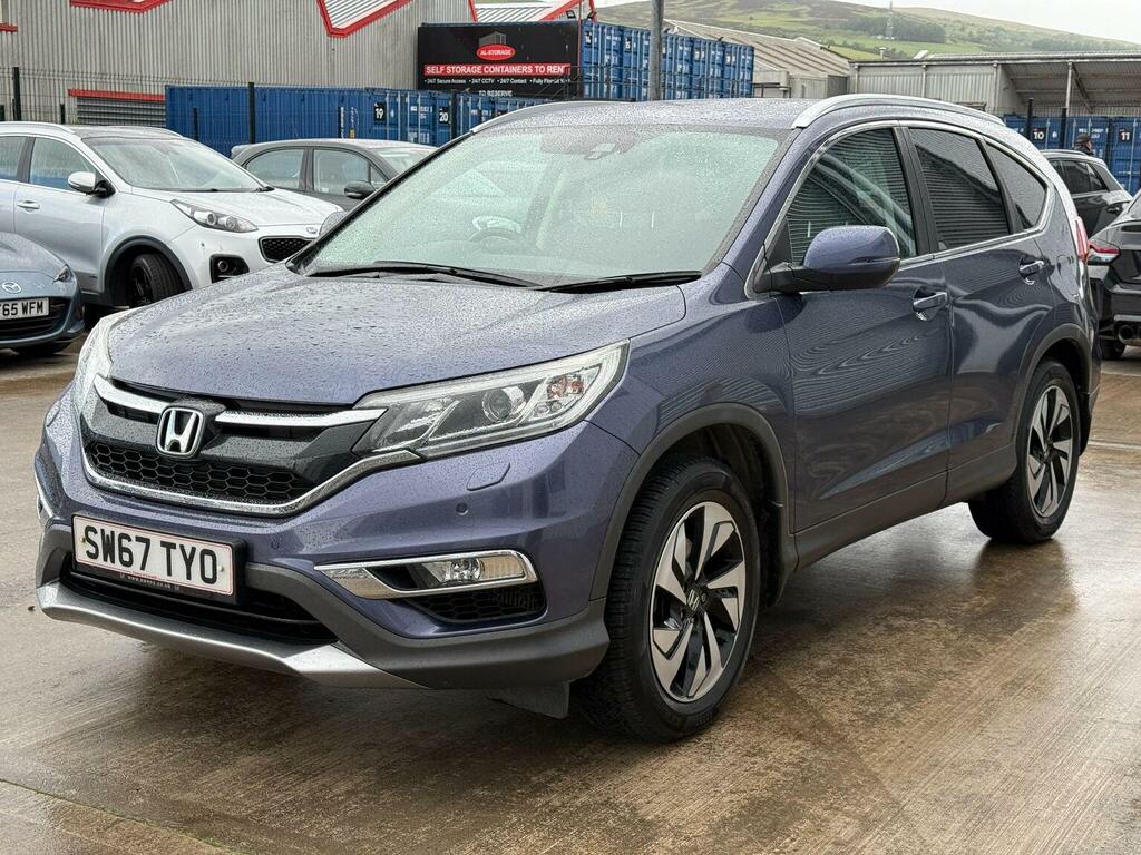 Honda Cr-V 1.6 I-dtec Sr 4Wd Euro 6 201767 SW67TYO Blue #3