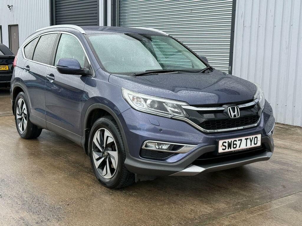 Honda Cr-V 1.6 I-dtec Sr 4Wd Euro 6 201767 SW67TYO Blue