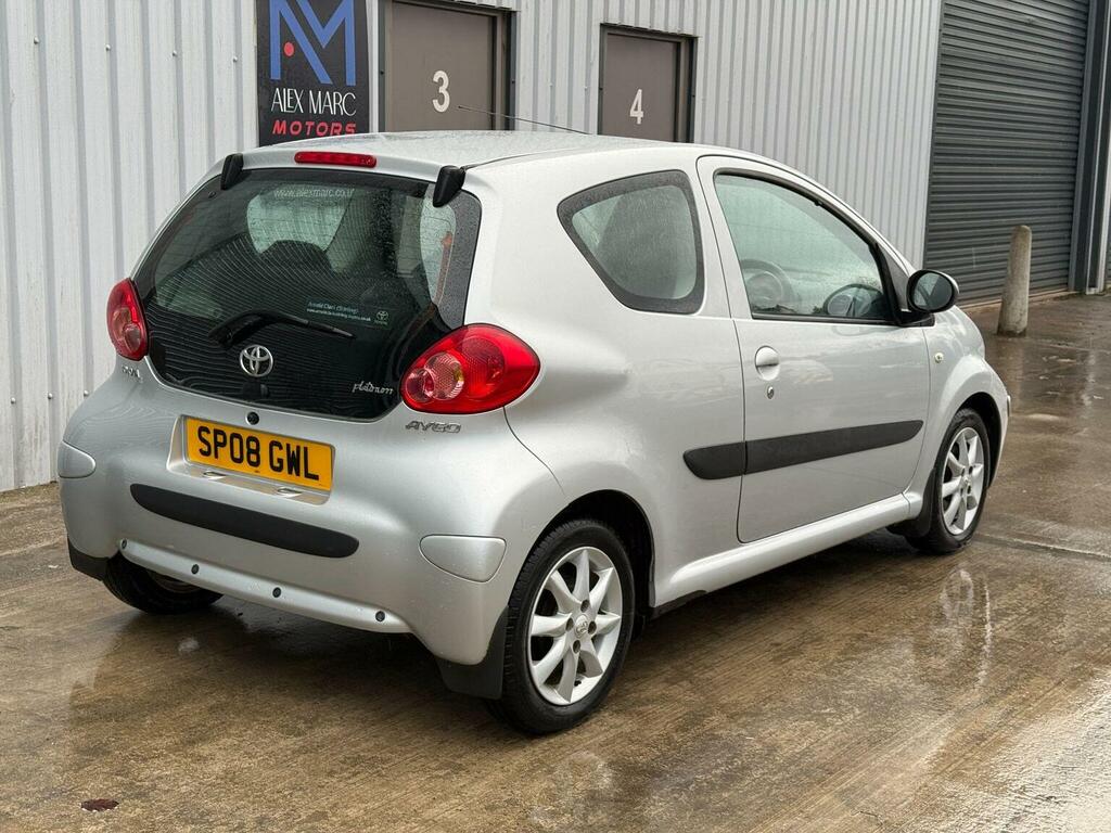 Toyota Aygo Hatchback Silver #8
